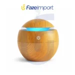 Humidificador y Difusor Circular de Aroma Ultrasónico con Luz LED