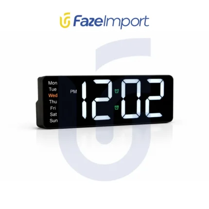 Reloj Digital De Mesa Con Alarma Y Temperatura